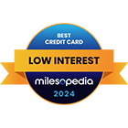 2024 Milesopedia Best Credit Card Low Interest
