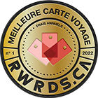 Badge: Winner of the 2022 Rewards Canada Top Travel Points Credit Card (annual fees).