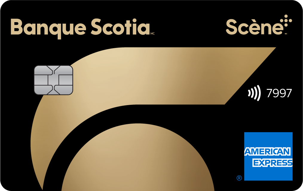 Carte American Expres Or de la Banque Scotia