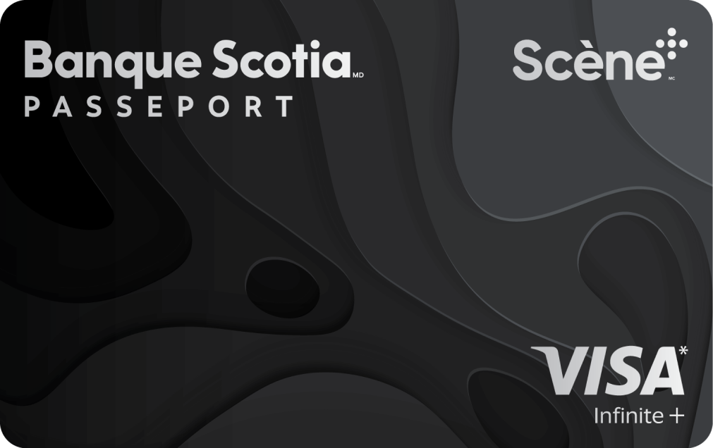 Carte Visa Infinite Passeport Banque Scotia - Scene+