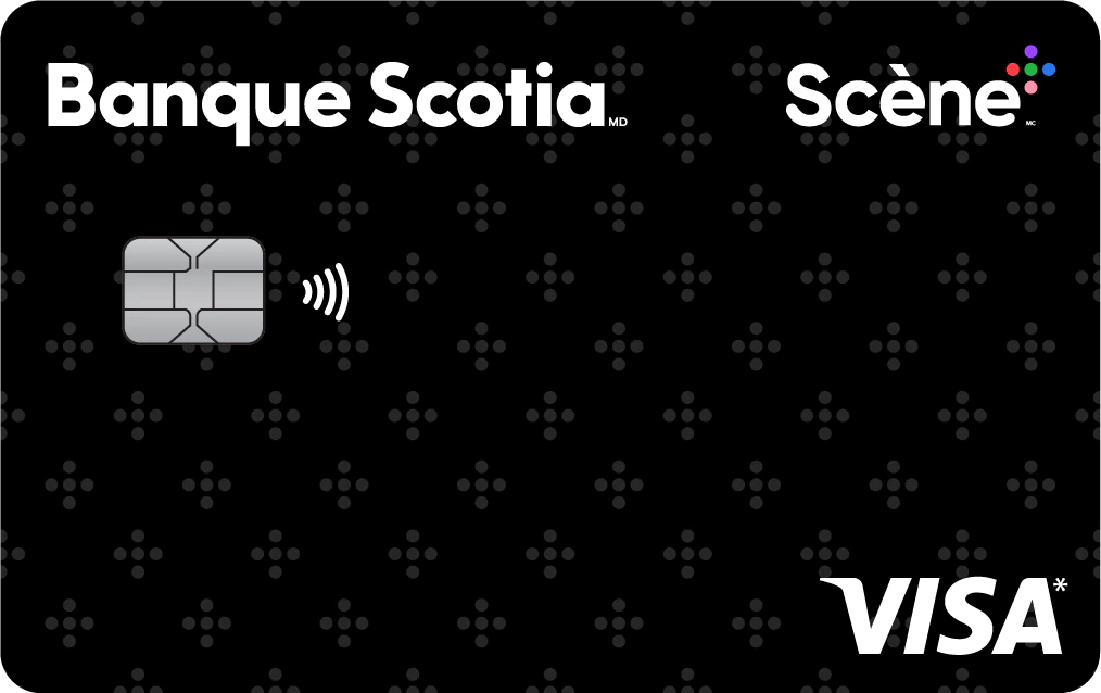 Carte Visa Scène+ Banque Scotia (pour étudiants) 