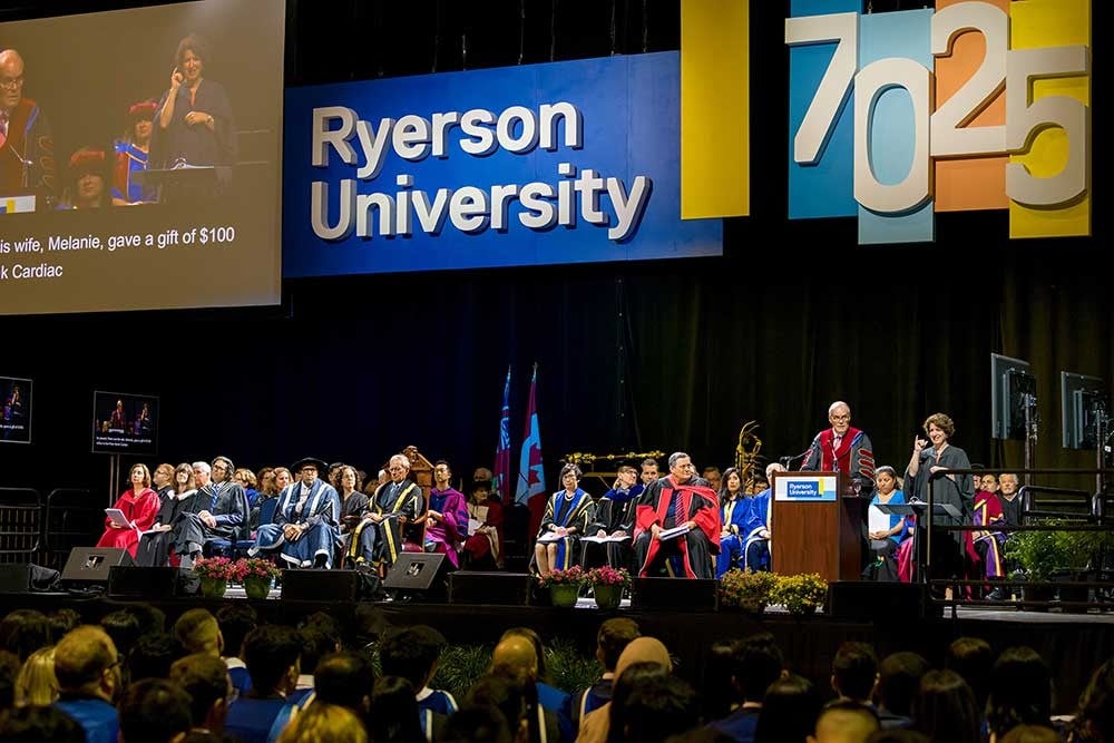 Brian Porter Speech at Ryerson University