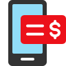 Mobile transaction icon