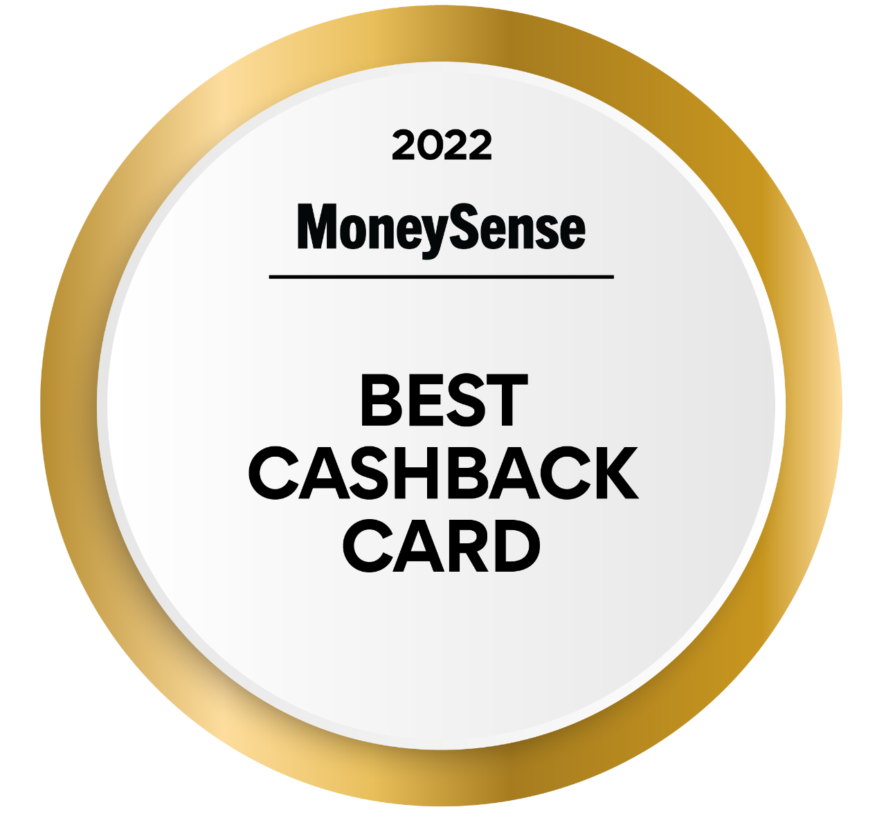 Badge: Winner of the 2022 MoneySense Best Cash Back Card
