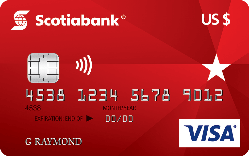 Scotiabank U.S. Dollar VISA credit card