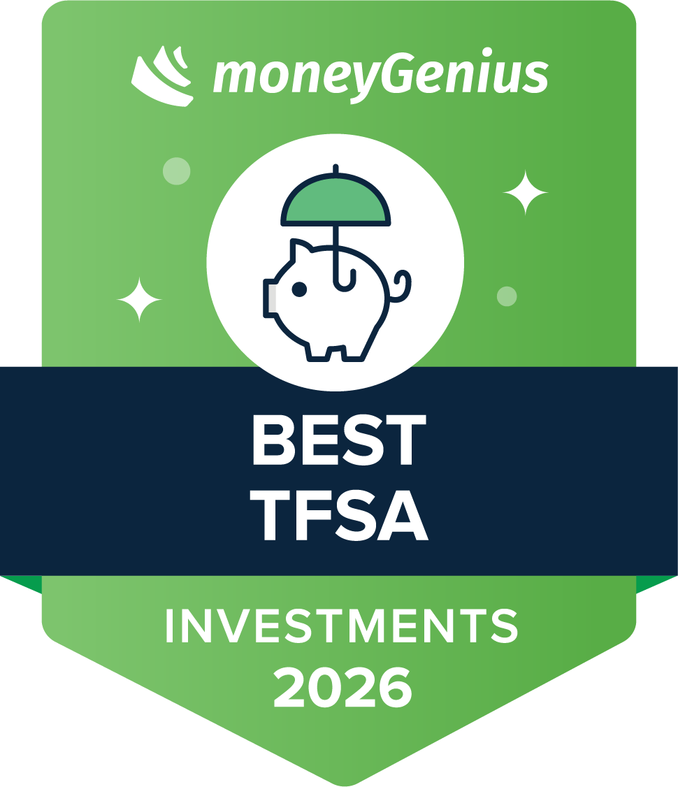 MoneyGenius Best TFSA Awards 2026 logo