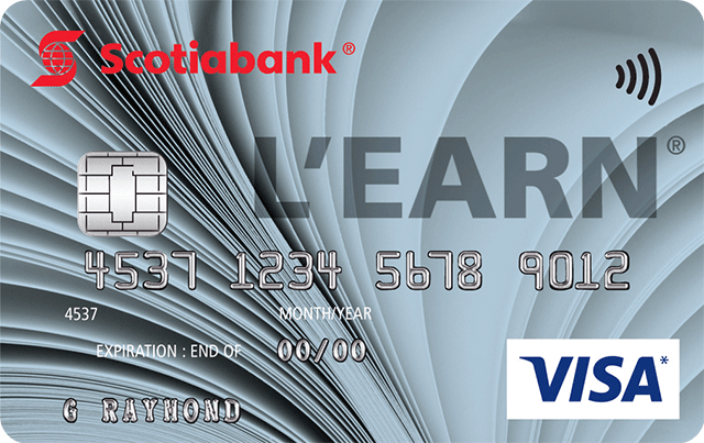 L'earn™ VISA* Card