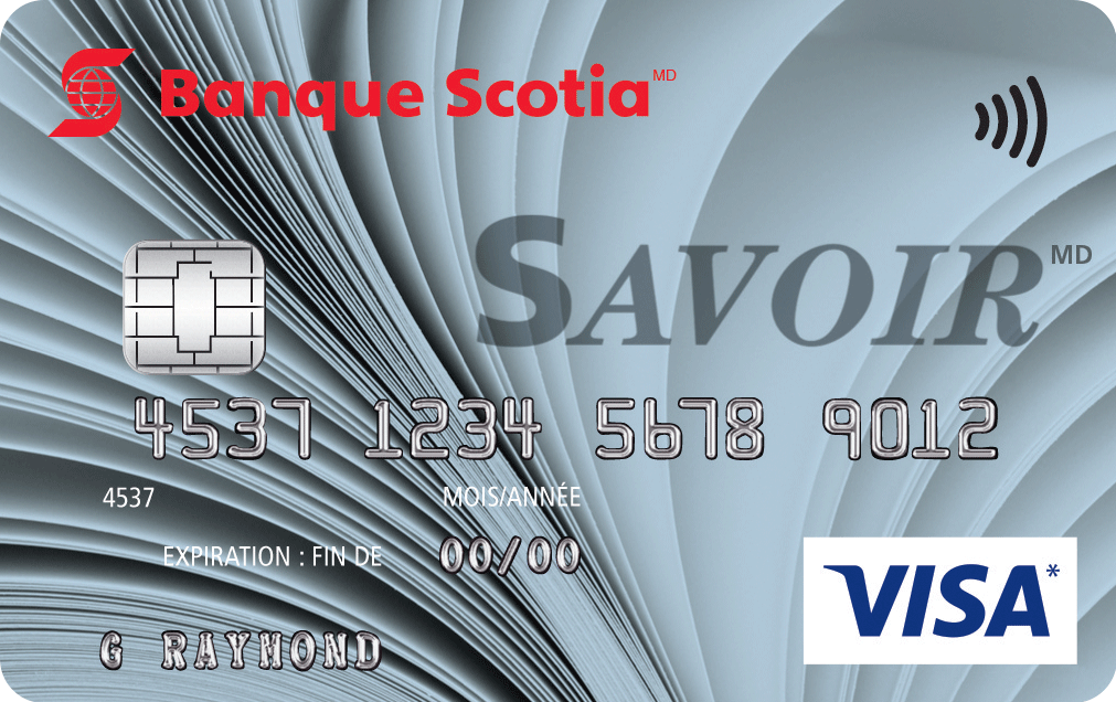 Carte Visa* Savoir Scotia
