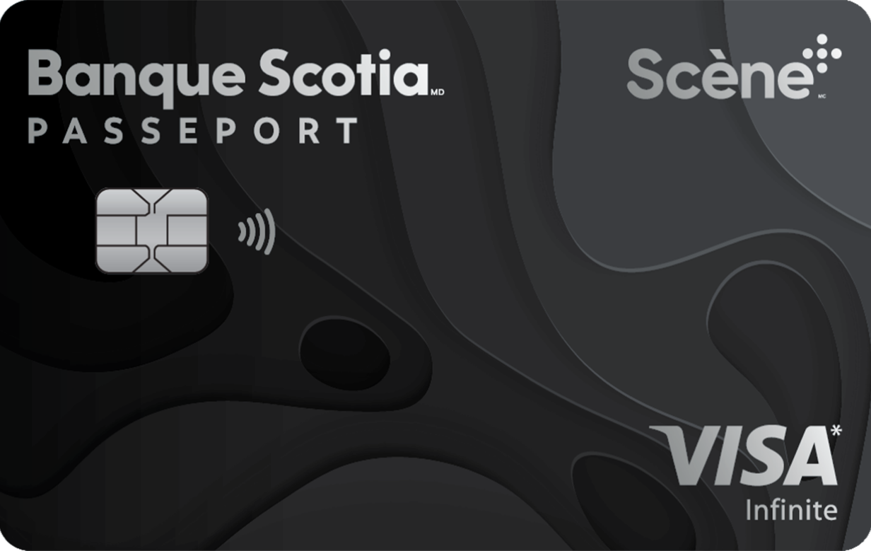 Miniature de la carte de crédit Visa Infinite Passeport Banque Scotia