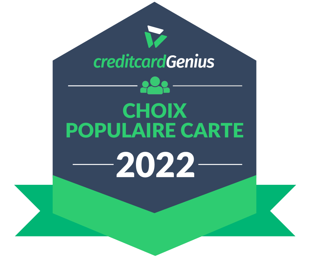  Insigne: Choix populaire carte de crédit en 2021, selon CreditcardGenius.