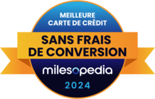 Meilleure carte sans frais de conversion milesopedia 2024