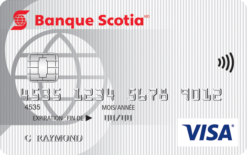 Carte Visa minima Scotia