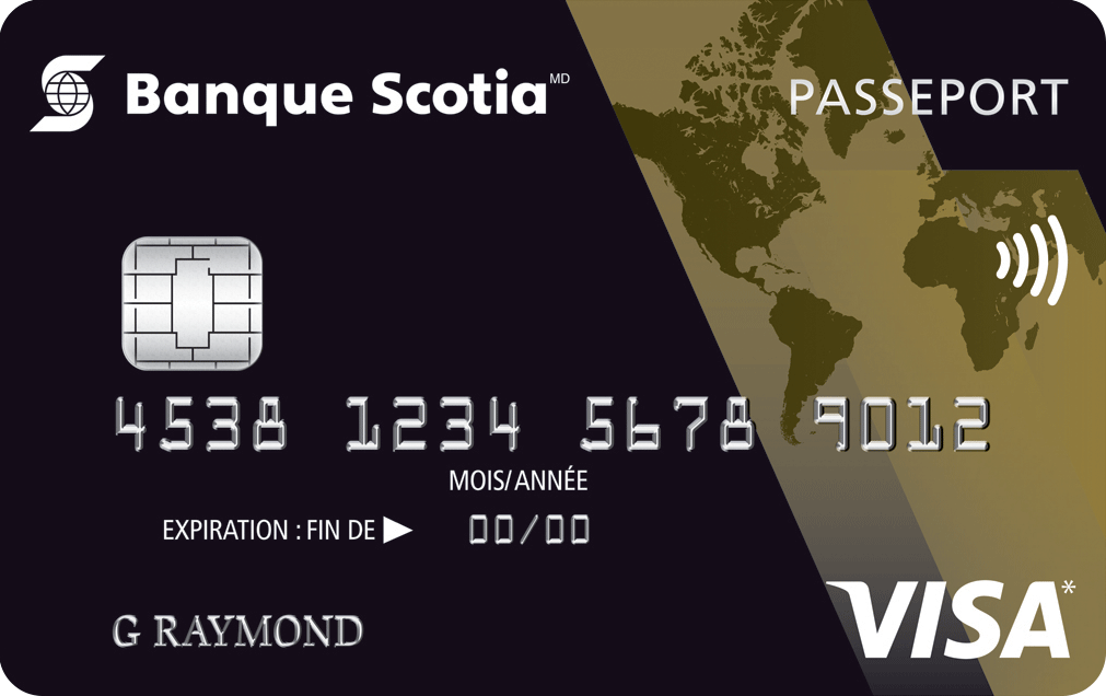 Carte Visa Or Scotia Passeport pour entreprise