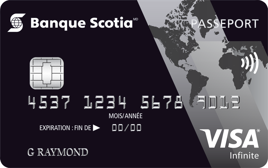 Carte Visa Infinite Passeport Banque Scotia