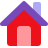 Mortgage house icon