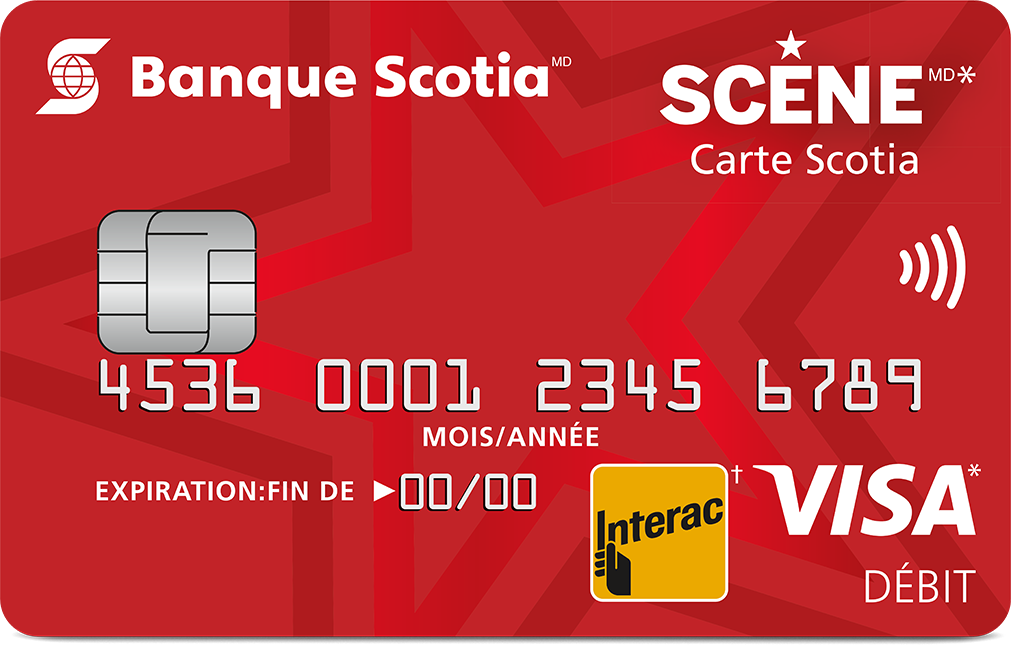Scotia Scene Visa Debit card