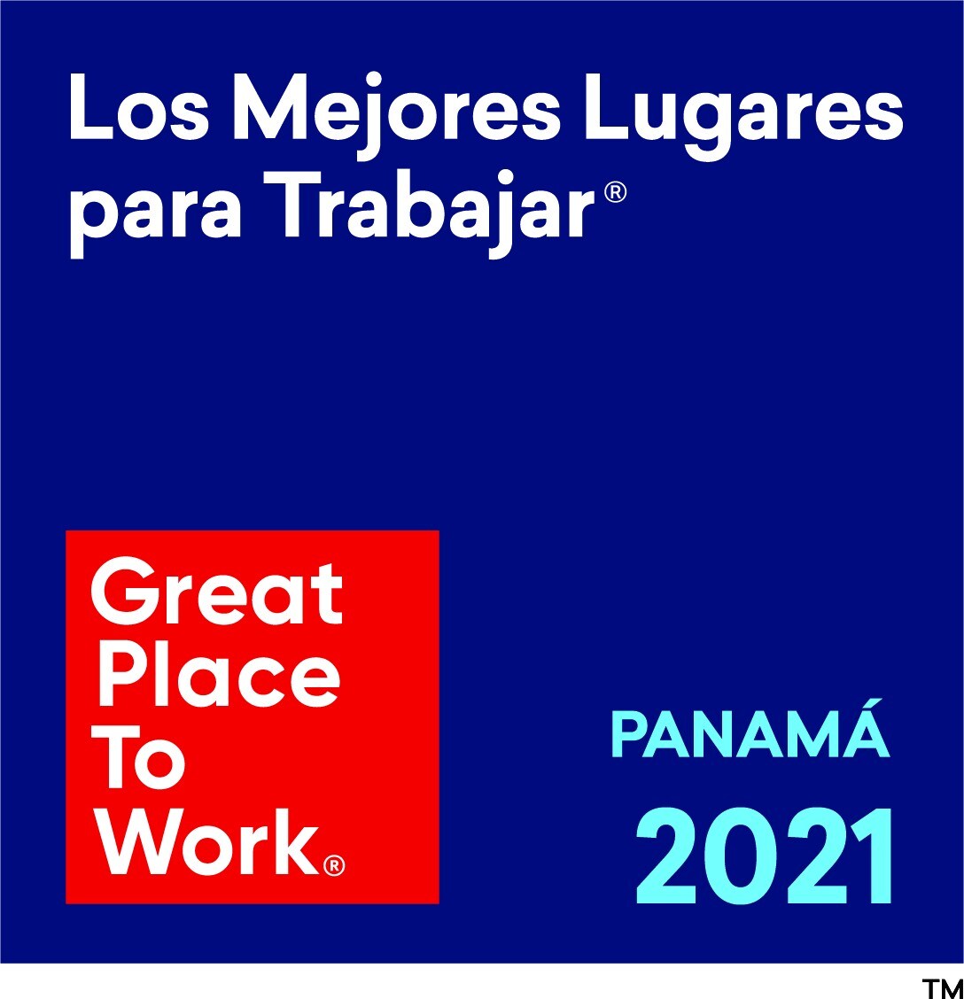 Best WorkplacesTM in Central America awarded by Great Place to Work® Institute