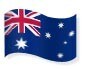 une icône du drapeau de l'australie