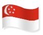 une icône de drapeau de singapour